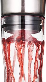 Wine Decanter Built-in Aerator Pourer, Wine Carafe Red Wine Decanter,100% Lead-free Crystal Glass... | Amazon (US)
