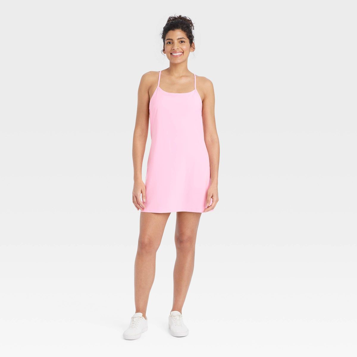 Women's Flex Strappy Active Dress - All In Motion™ Pink S | Target