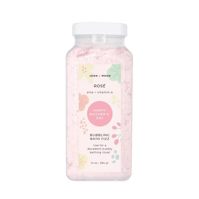 Joon X Moon Rose Bubbling Fizz Bath Soak - 14oz | Target