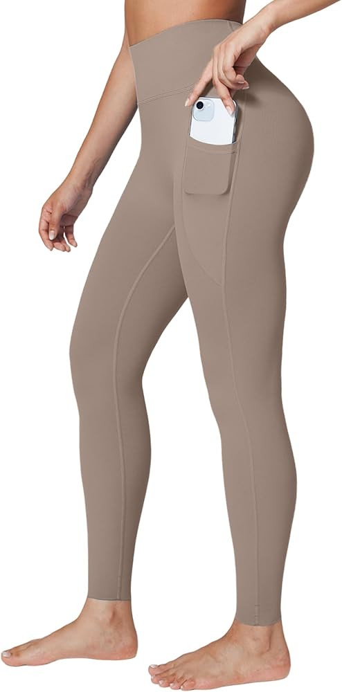 BRXL Leggings for Women High Waist Tummy Control No Front Seam Yoga Pants with Pockets for Workou... | Amazon (US)
