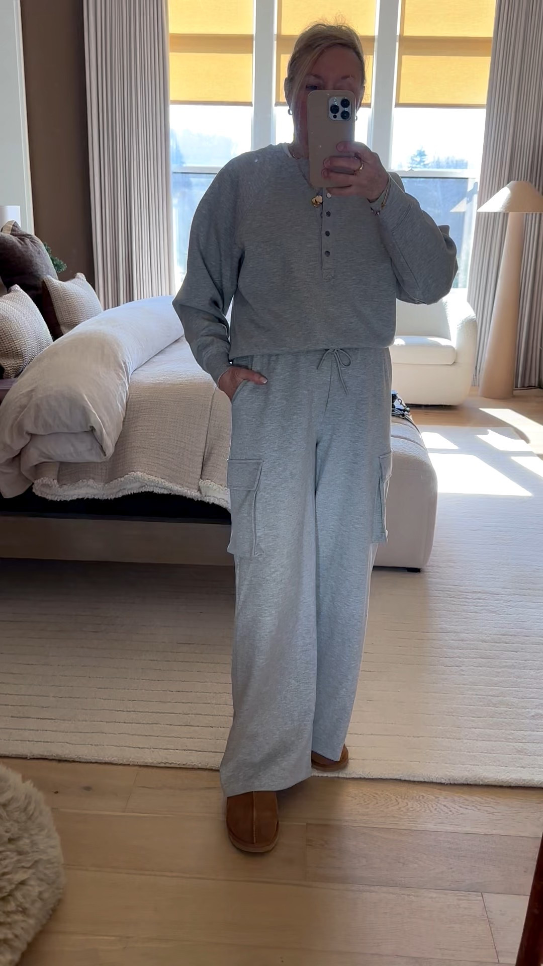 Love this soft fabric set. Sold separately so choose your favorite pieces. Wearing a medium 
@walmart


#LTKMidsize #LTKOver40 #LTKdayinmylife