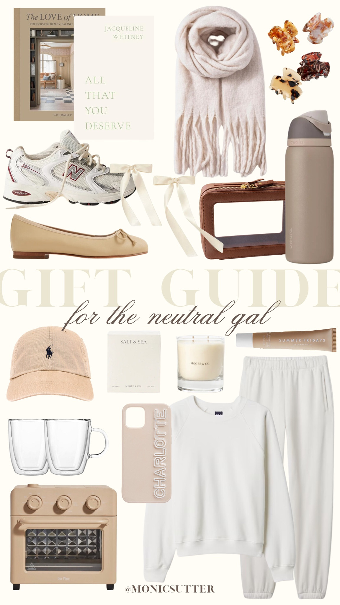 Gift Guide for the Neutral Girl!!🤍 Obsessed with these ideas!

Gift Guide, Holiday Gifts Ideas, Christmas Gifts, Neutral Girl Gift Guide, Christmas Wish List 

#LTKSeasonal #LTKGiftGuide #LTKHoliday