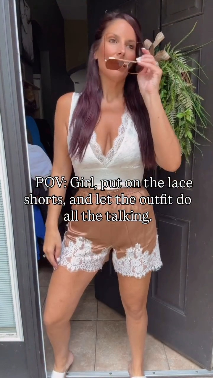 Girl, quit waiting for a special occasion. You’re the special occasion.… work it 💃🏻

Comment “shop” for details 

#relatable #relatablemom #momstyle #momoutfit #laceshorts

#LTKdayinmylife #LTKgrwm #LTKmomlife