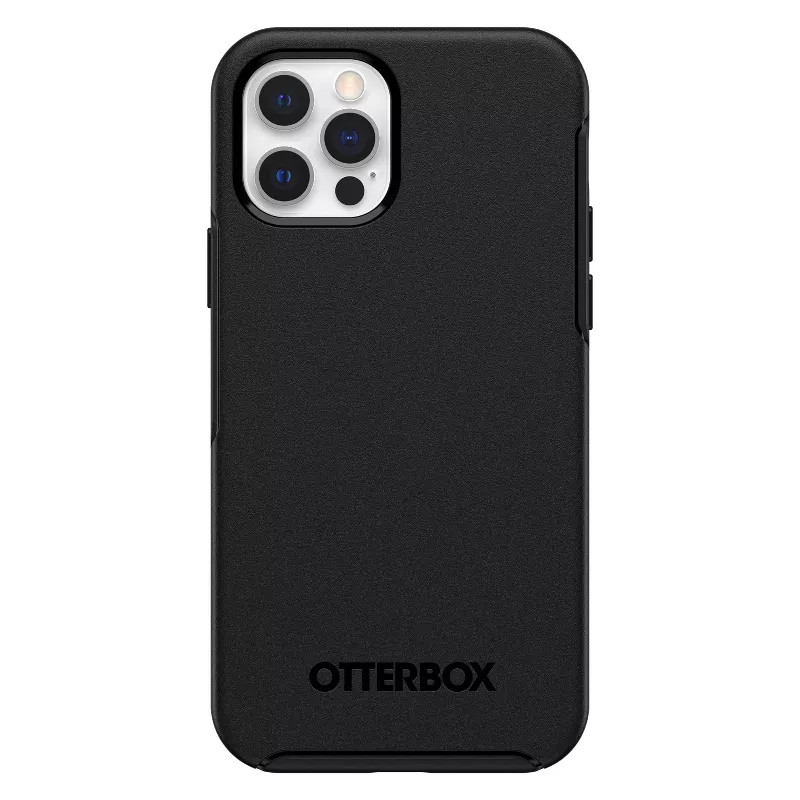OtterBox Apple iPhone 12/iPhone 12 Pro Symmetry with MagSafe Case – Black | Target