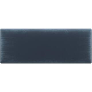 VANT Plush Velvet Peacock Blue Queen-Full Upholstered Headboards/Accent Wall Panels VDT304 - The ... | The Home Depot