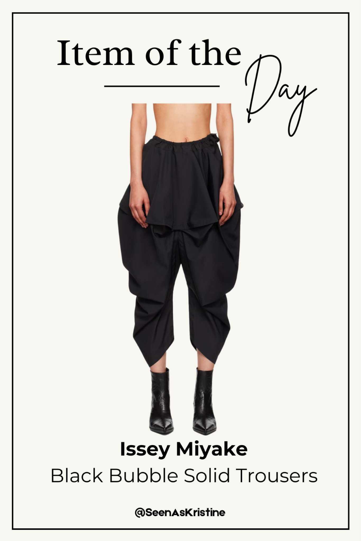 These bubble trousers are on sale and are a full must have! 

#LTKStyleTip #LTKWatchNow #LTKGiftGuide