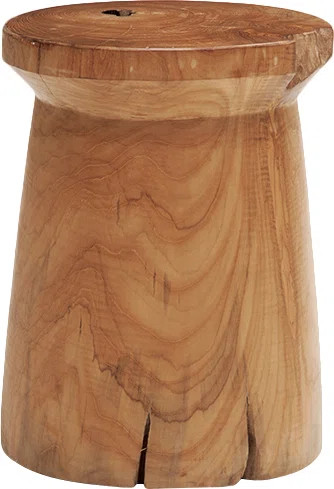 Round Teak Stool | Wayfair North America