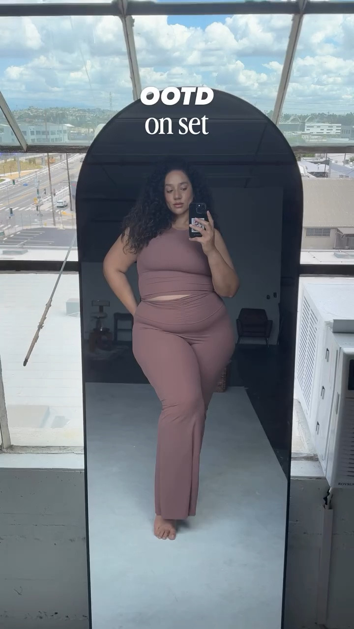 Always reaching for a thick and tall girl-friendly matching set! 2X top (3X would be better), 3X pant,  #plussizeootd #shopvitality

#LTKSaleAlert #LTKPlusSize #LTKActive