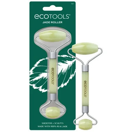 EcoTools Jade Facial Roller for Smoothing Sculpting & Massage - Ideal for Reducing Puffiness & Enhancing Skincare Absorption | Walmart (US)