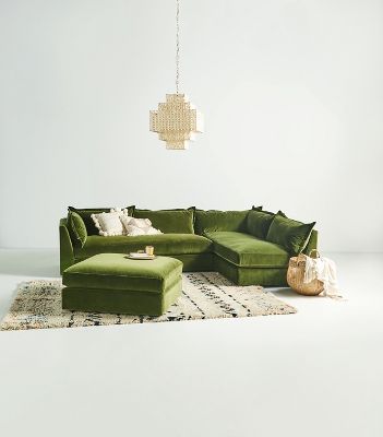Denver Two-Piece  L-Shaped Sectional | Anthropologie (US)