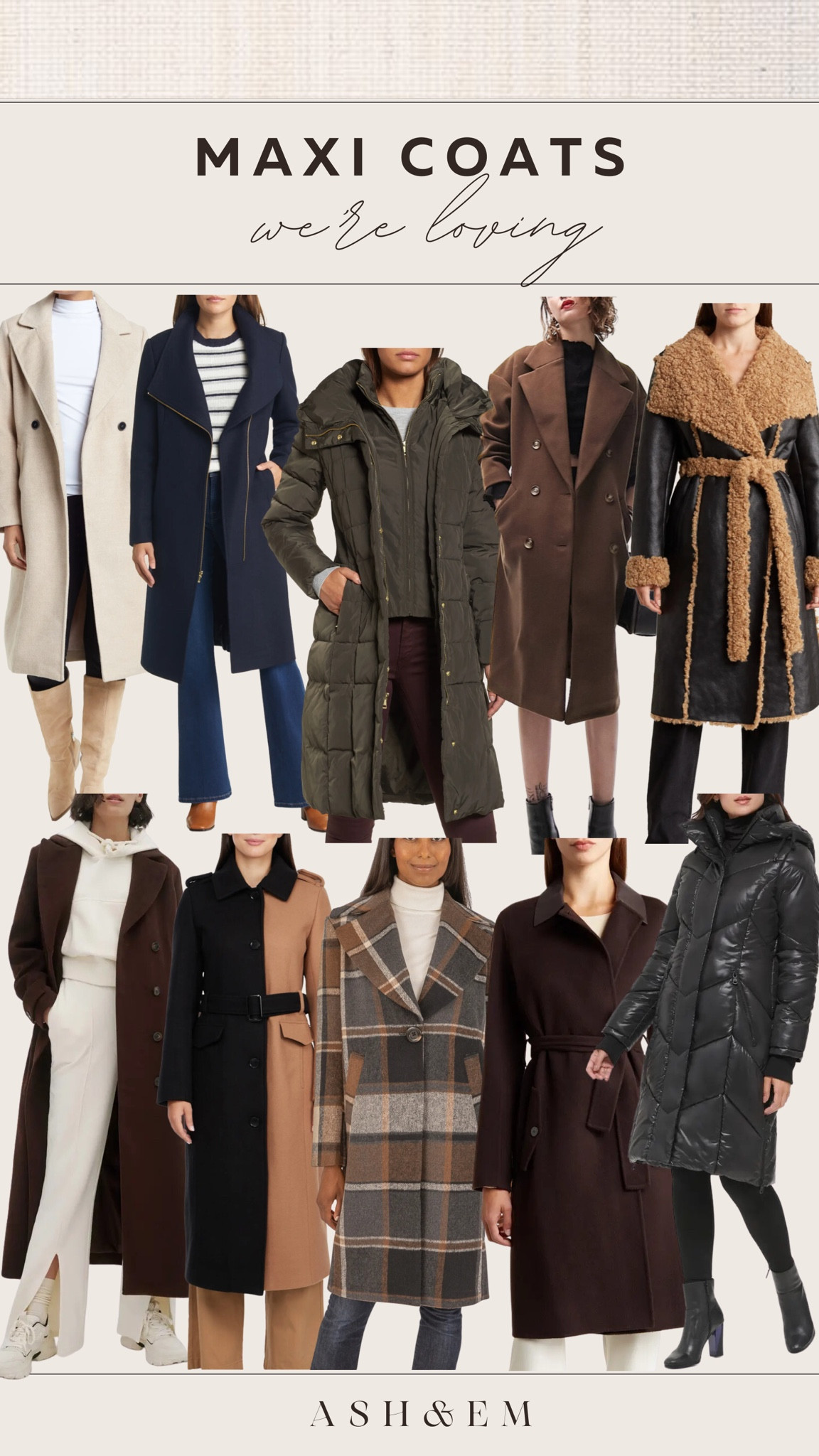 Maxi coats we are loving for fall and winter! All on sale!!!

#LTKSeasonal #LTKHolidaySale #LTKsalealert