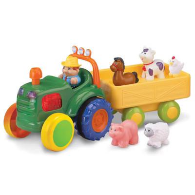 Kidoozie Funtime Tractor – Farm Playset with Toy Tractor, Figure and Farm Animals – Suitable for toddlers and preschoolers ages 12+ months | Target