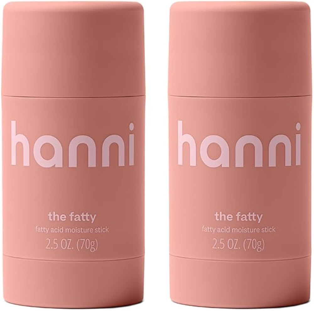 HANNI Fatty Body Moisturizer Stick with Fatty Acids, Travel Size Friendly Solid Lotion for Plumpi... | Amazon (US)