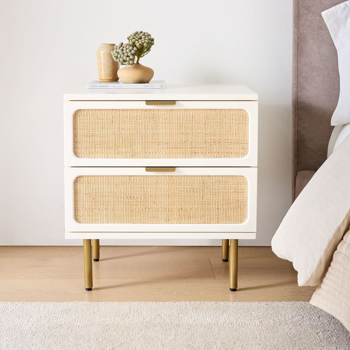 Ida Woven Nightstand (23") | West Elm (US)