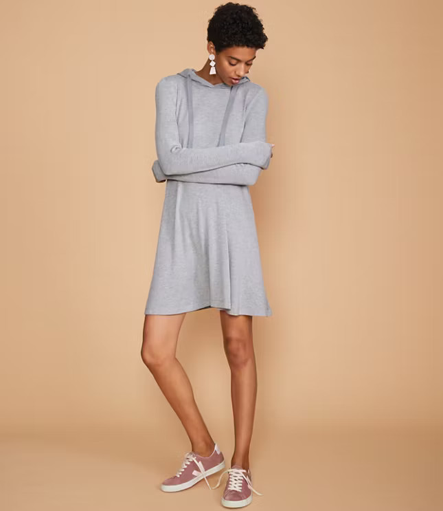 Lou & Grey Signaturesoft Hoodie Dress | LOFT | LOFT