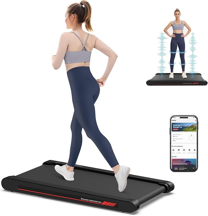 Sperax Walking Vibration Pad with APP, Vibration and Walking Treadmill with Remote Control and Bl... | Amazon (UK)