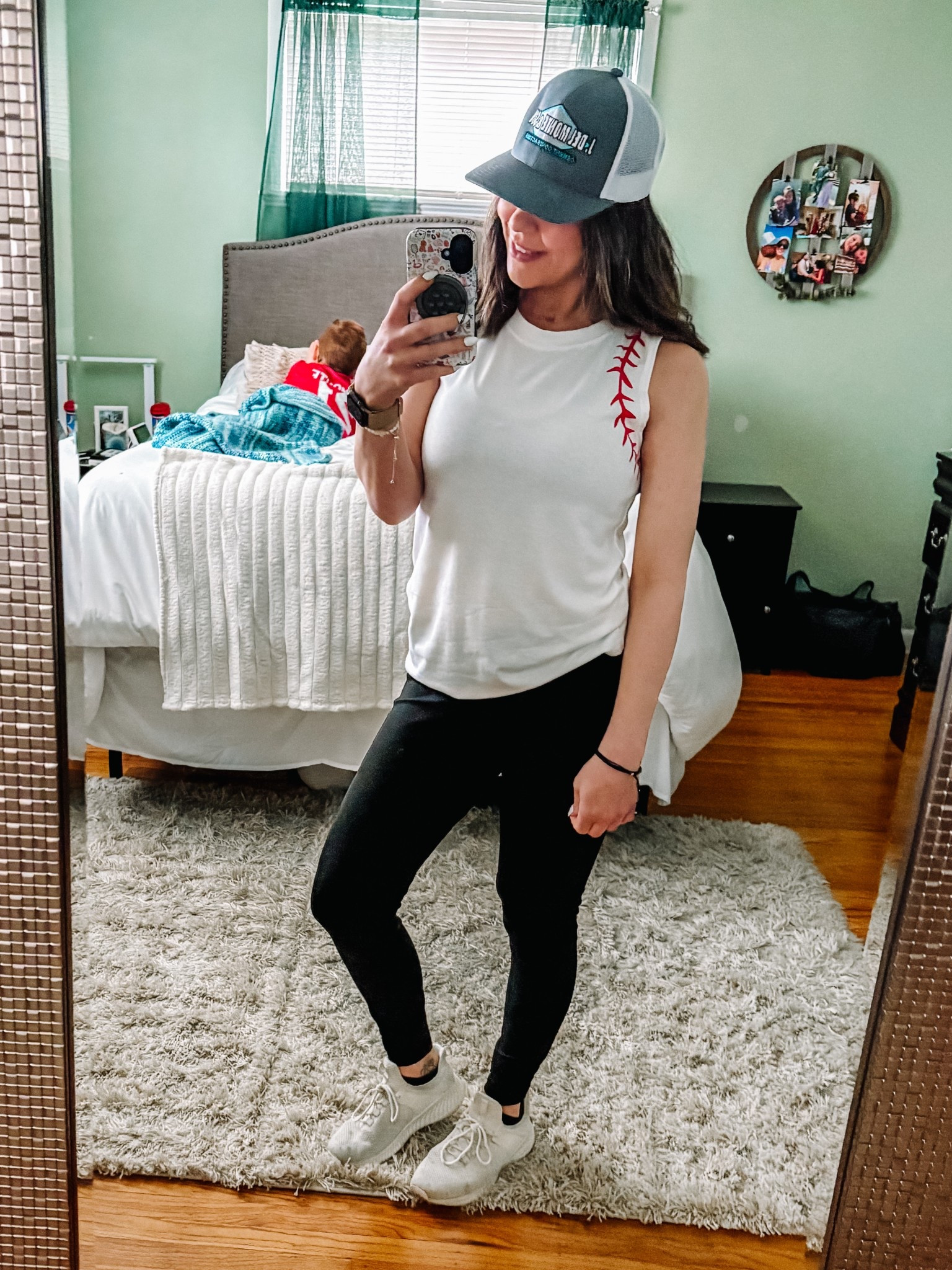 Baseball Mom!! ⚾❤️
I love this tank! It's so cute for baseball season!! 
Under $20 and fits TTS!!

#LTKFindsUnder50 #LTKStyleTip #LTKActive