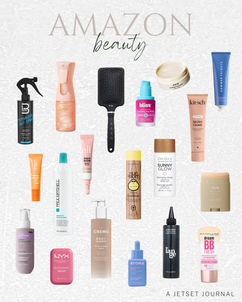 People are SO OBSESSED with these Amazon Beauty Finds! Kitsch hair cream and Paul Mitchell’s hair spray are among the bestsellers for hair care. People are also loving this BYOMA hydrating serum and Summer Fridays jet lag mask. For your makeup, this collection includes NYX PROFESSIONAL’s powder blush and Pacifica Sunny Glow bronzer. Gosh! A lot of holy grails this week!

#LTKSeasonal #LTKSaleAlert #LTKTravel
 

 