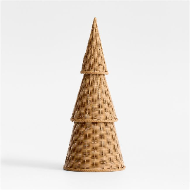 Alford Rattan Front Porch Tree, Large 36 | Crate & Barrel