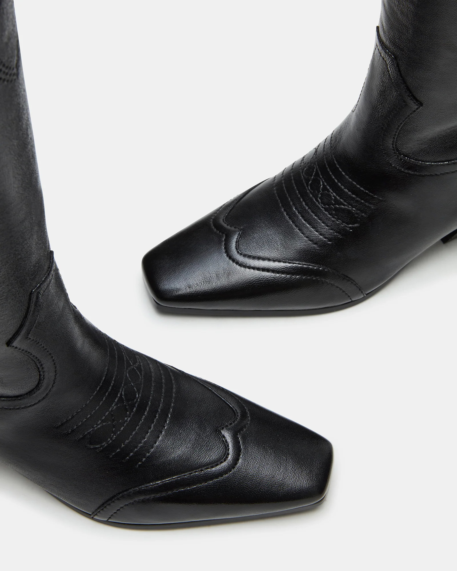 Dollie Black Leather | Steve Madden (US)