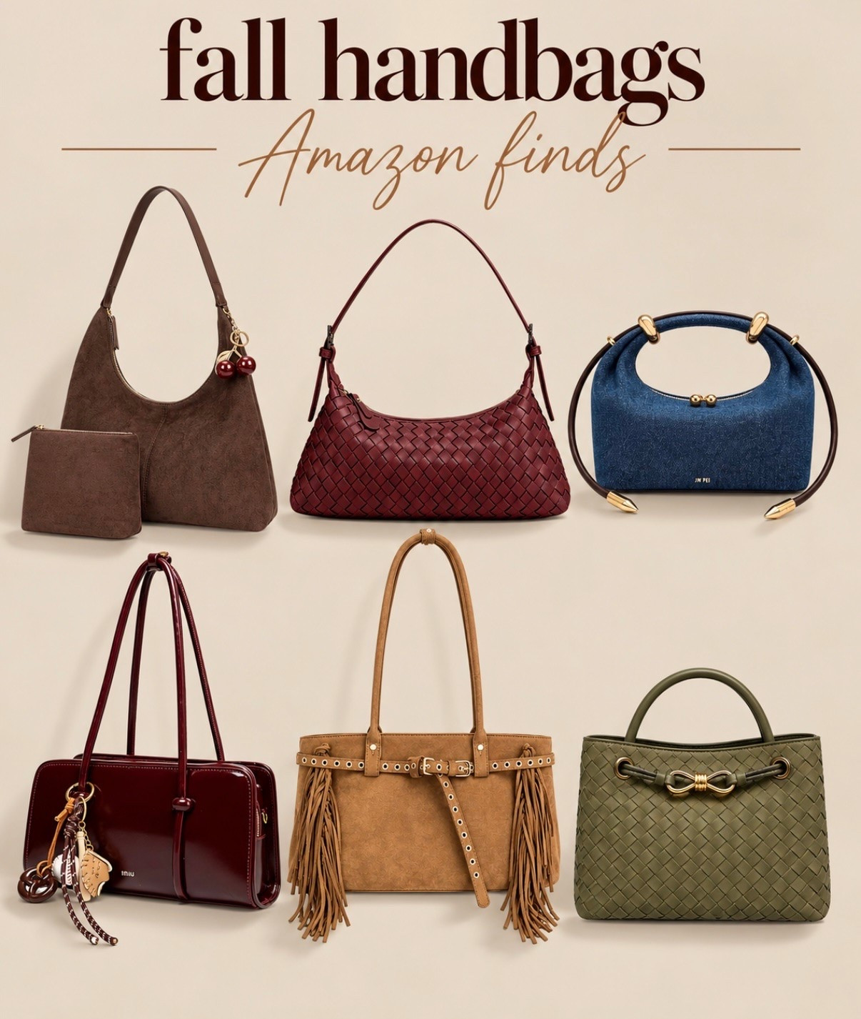 Fall Amazon handbags, affordable fashion, affordable handbags, fall purses finds

#LTKdayinmylife #LTKgrwm