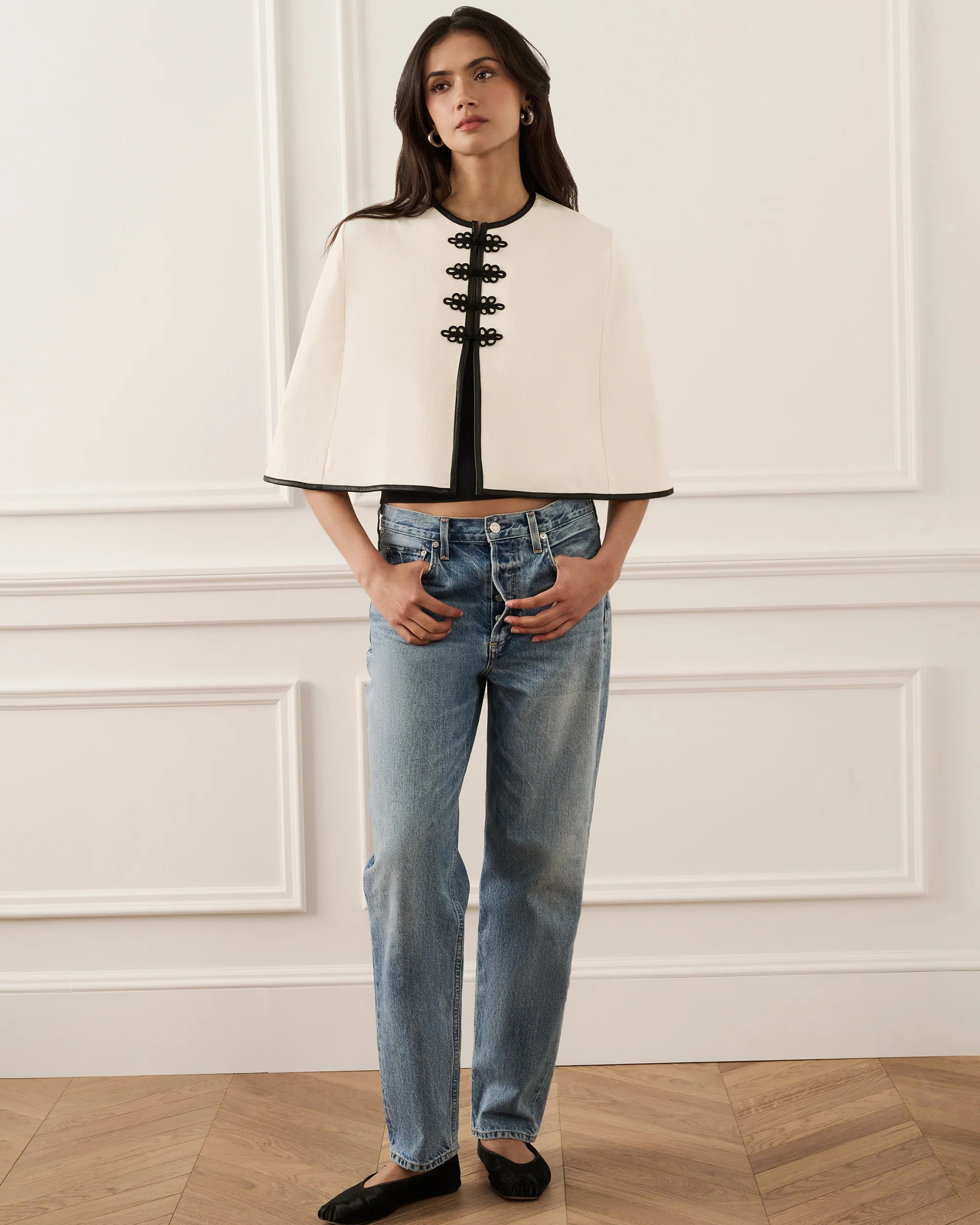 Contrast Cape | We Wore What