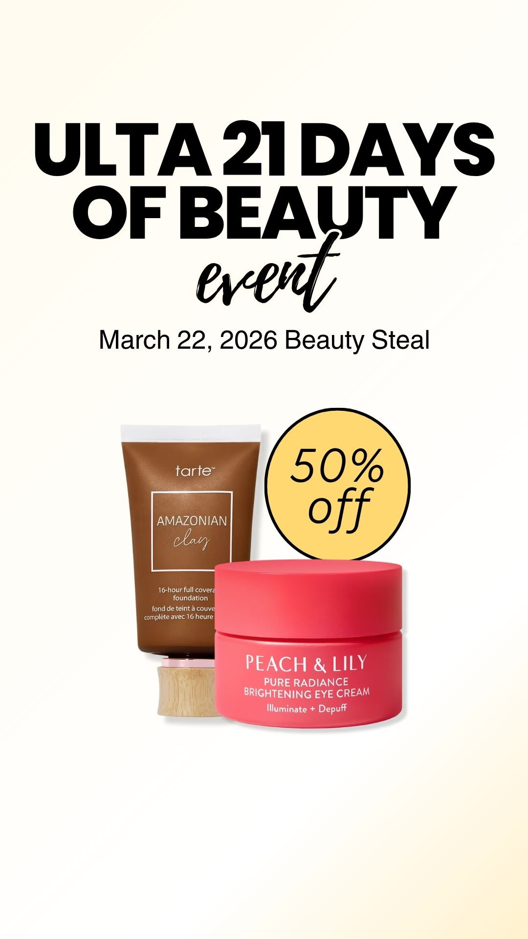 Ulta 21 Days Of Beauty picks of the day. Get 50% off select products during the sale event.
#skincare #oilyskin #makeup #ultasale #21daysofbeauty 

 #LTKselfcare #LTKSaleAlert #LTKBeauty