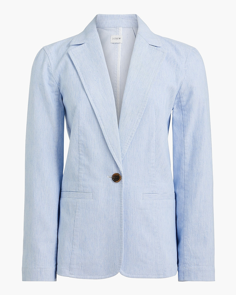 Relaxed cotton-blend blazer | J.Crew Factory