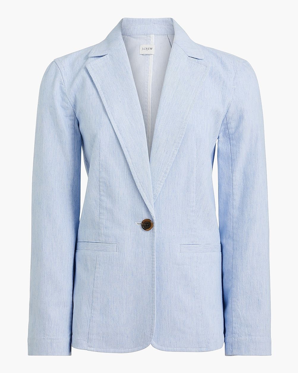 Relaxed cotton-blend blazer | J.Crew Factory