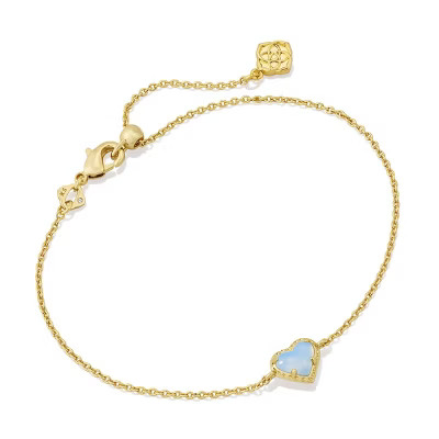 Kendra Scott Anna Delicate Chain Bracelet - Gold/Cerulean Blue Illusion | Target