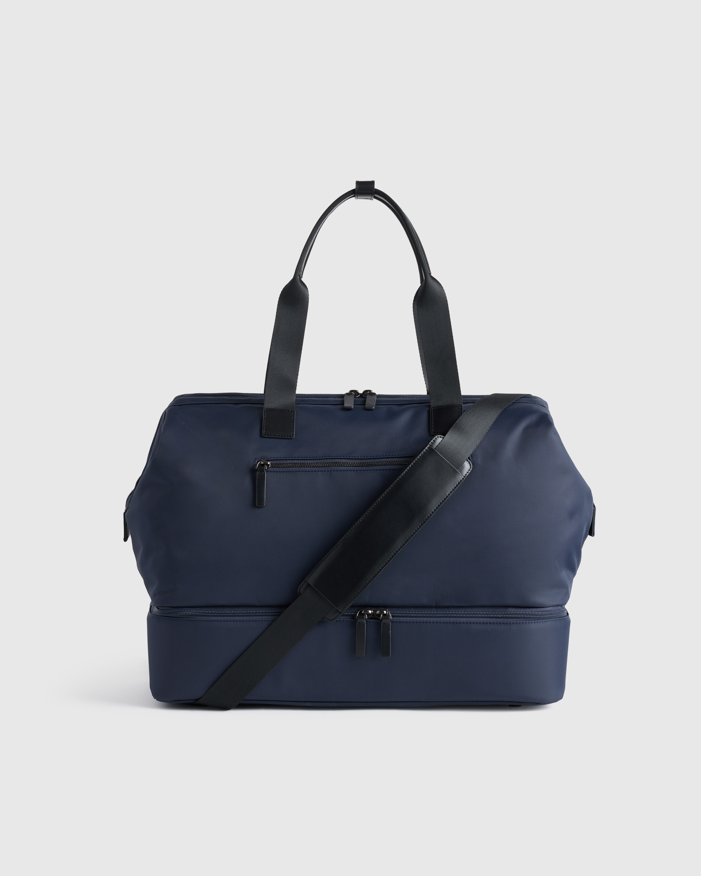 Voyage Nylon Dual Compartment Weekender | Quince