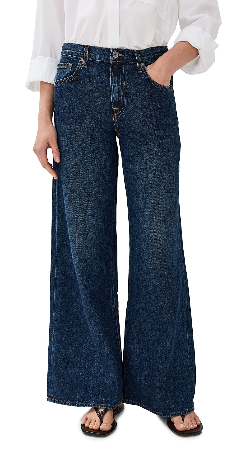 TWP Tiny Dancer Jeans Dark Wash 30 | Shopbop