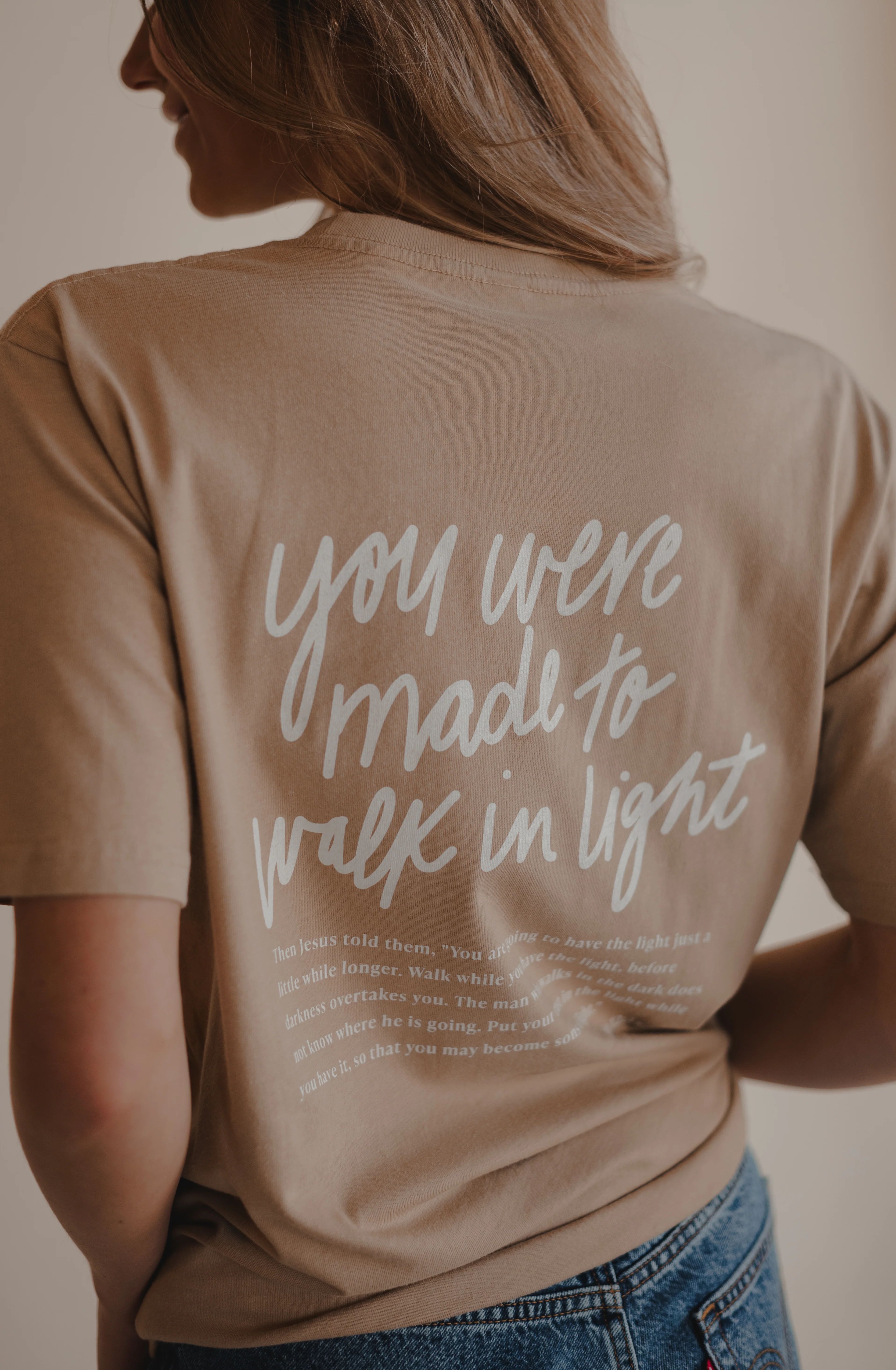 Walk in Light Tee | Dear Heart