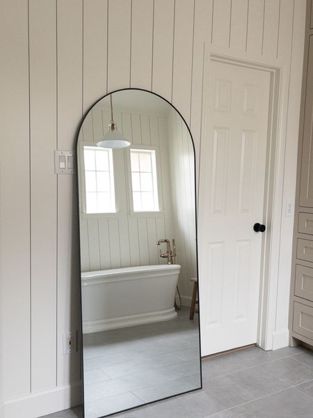 Another glimpse into our Woodlands project ft. this incredible mirror from Home Depot // a great price too!!

mirror, floor mirror, large mirror, the home depot, home depot home finds, home depot decor, bathroom inspiration, bathroom inspo, design inspo, bathroom deign 

#LTKstyletip #LTKhome