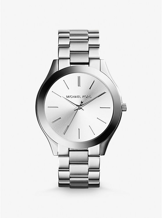 Slim Runway Silver-Tone Watch | Michael Kors CA