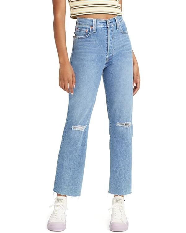 Levi's Women's Ribcage Straight Ankle Jeans | Amazon (US)