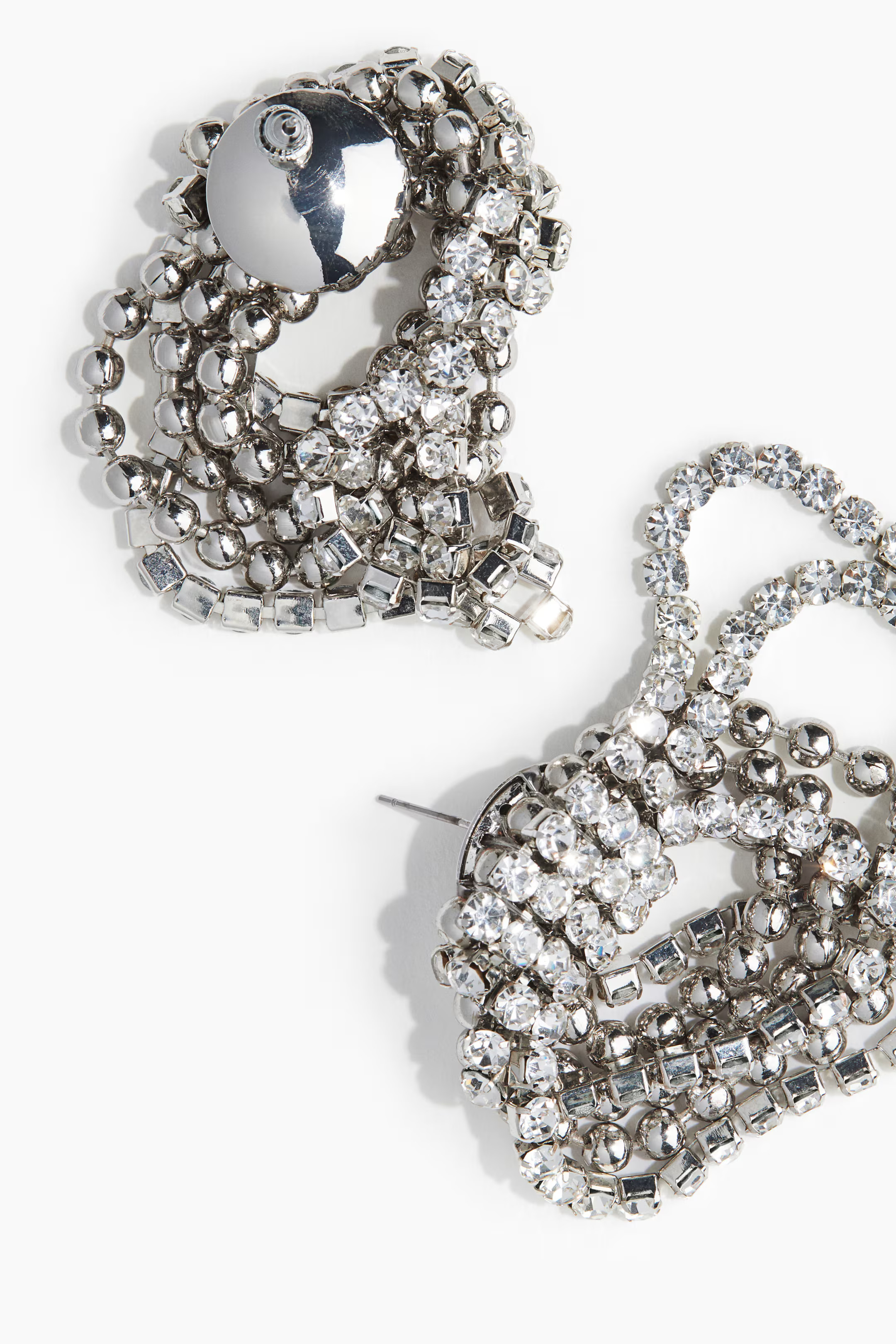 Multi-Chain Earrings - Silver-colored - Ladies | H&M US | H&M (US + CA)