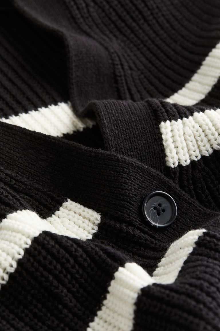 Rib-knit cardigan | H&M (UK, MY, IN, SG, PH, TW, HK)