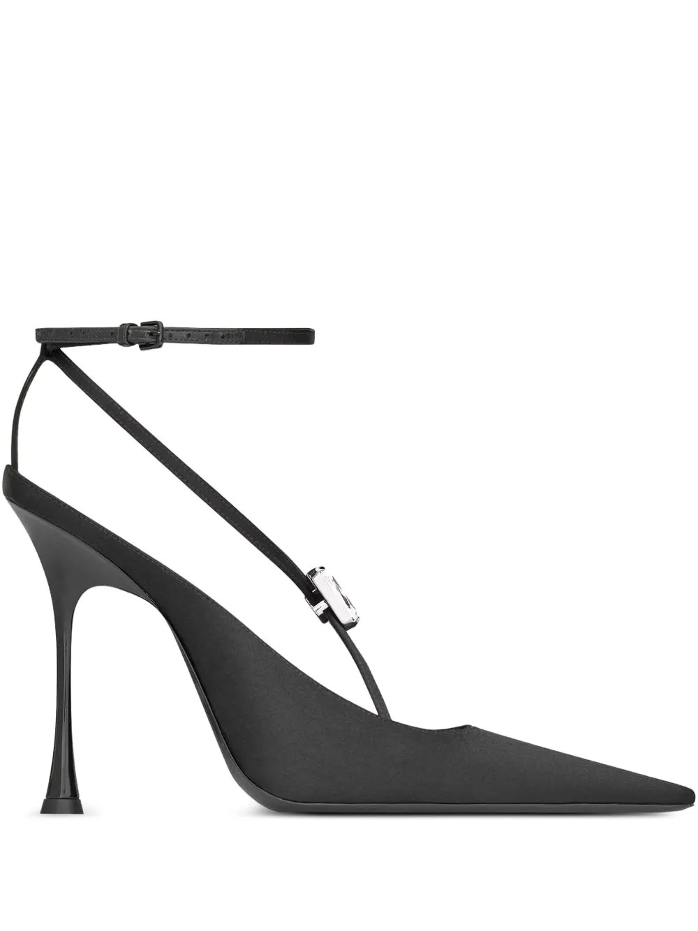Saint LaurentHarlow crystal-embellished slingback pumps | Farfetch Global