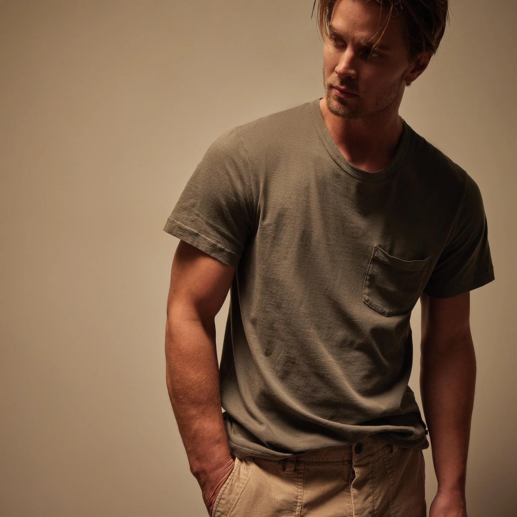 Lightweight Jersey Pocket Tee | James Perse (US)