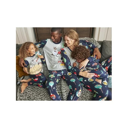 Disney s 100th Anniversary Unisex Toddler Matching Family Pajamas Set 2-Piece Sizes 2T-5T | Walmart (US)