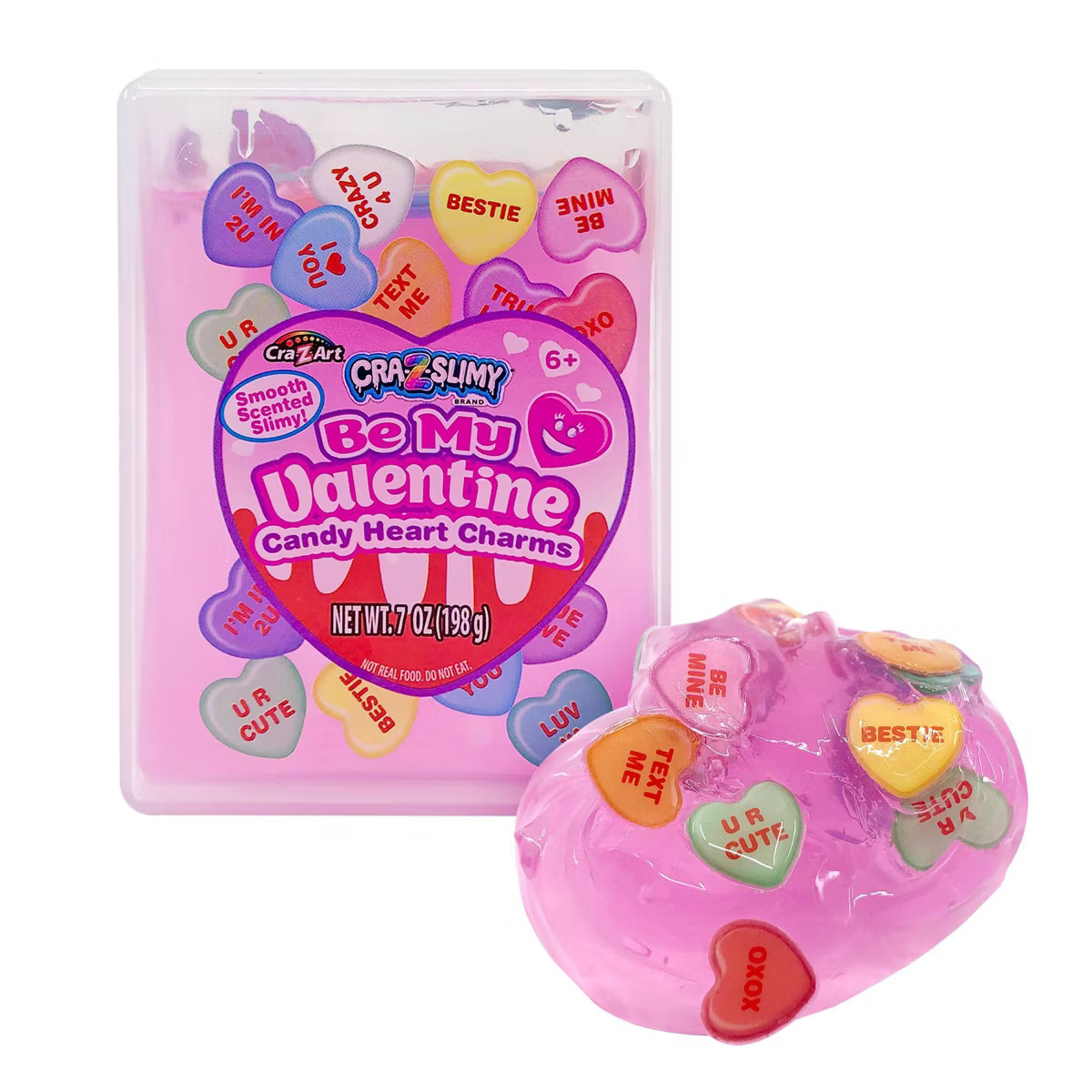 Cra-Z-Slimy Be My Valentine Candy Heart Charms Slime Kit | Target