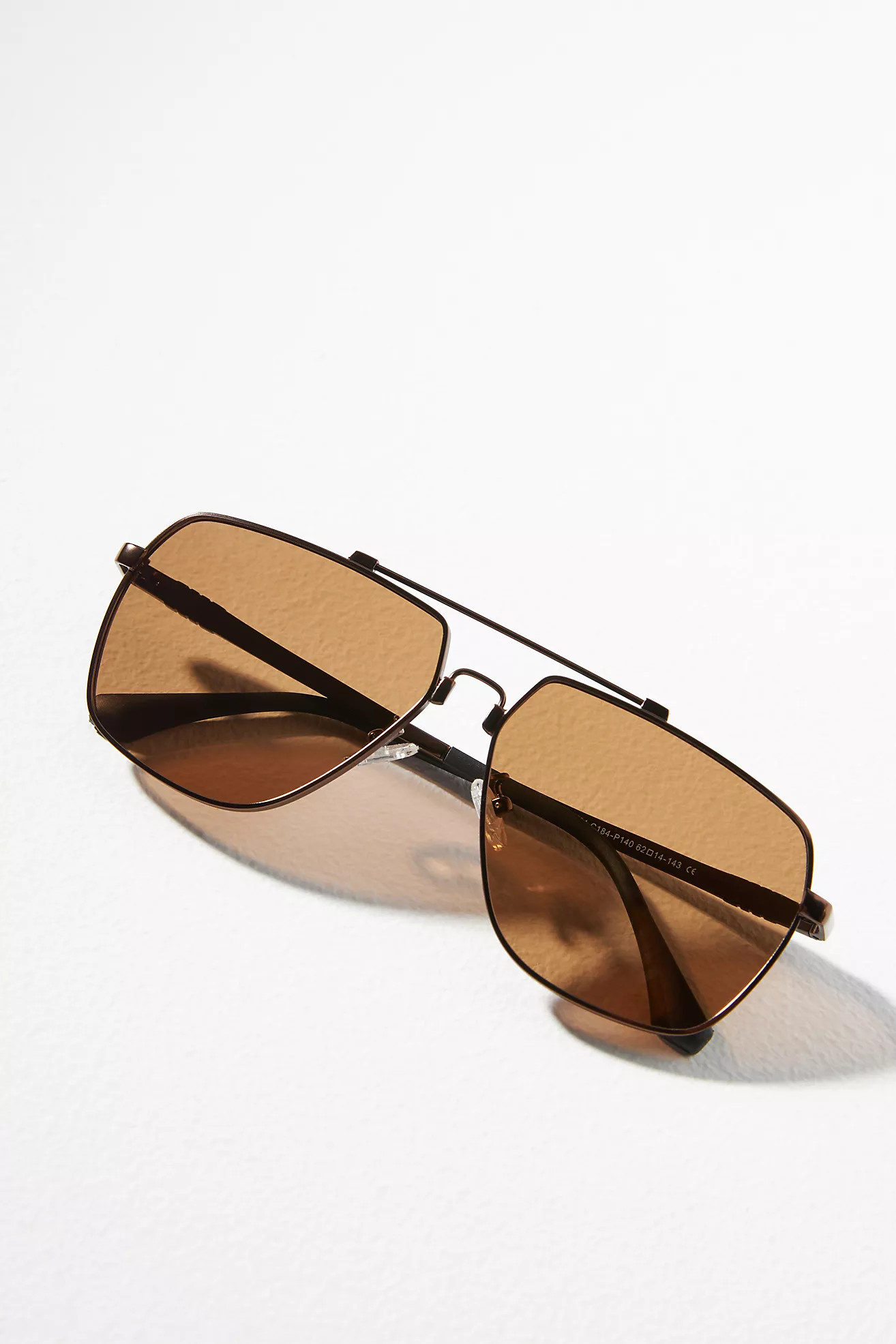 Fifth & Ninth East Aviator Polarized Sunglasses | Anthropologie (US)