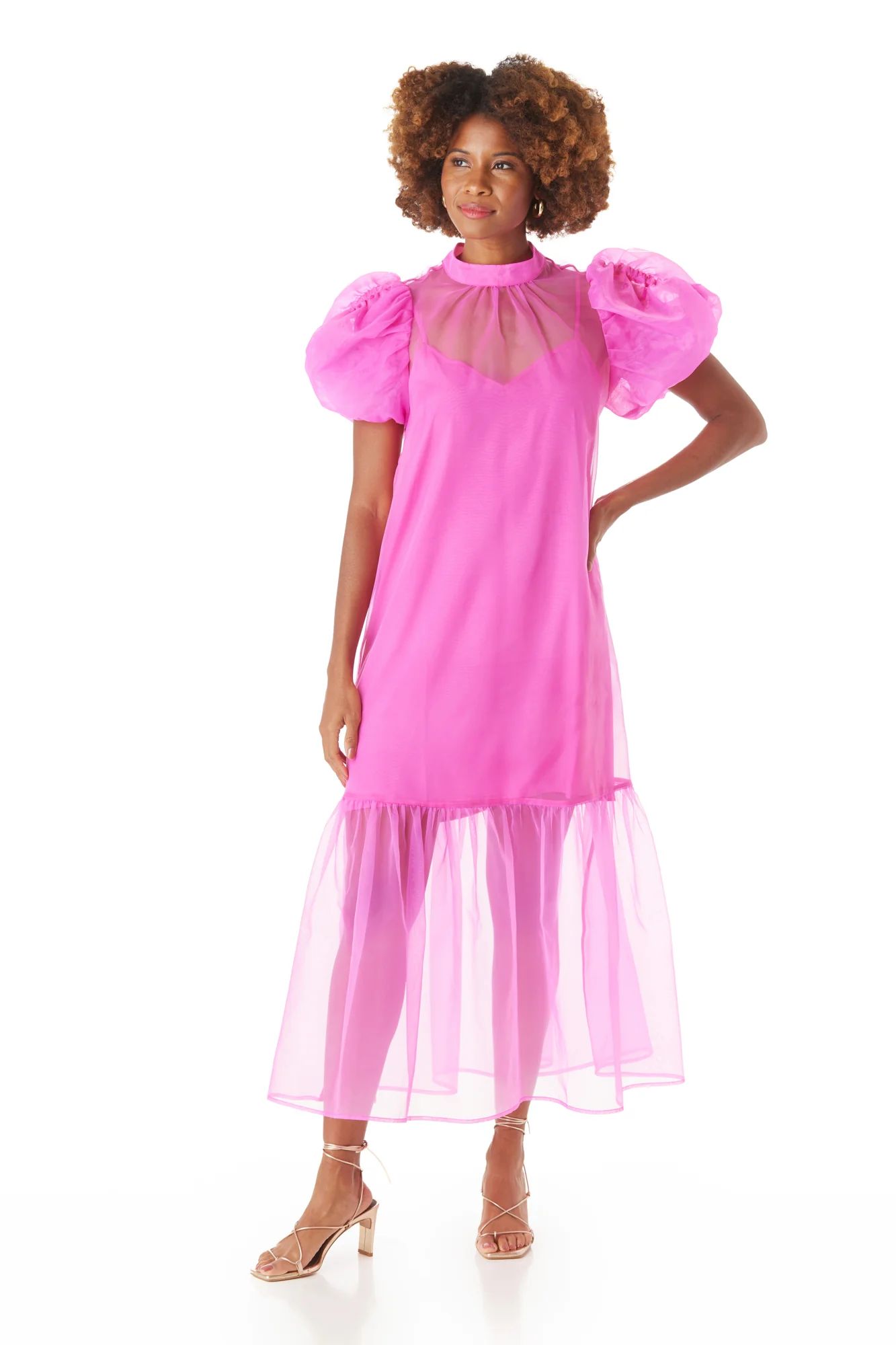Loretta Dress in Mollie Pink | CROSBY by Mollie Burch | CROSBY by Mollie Burch