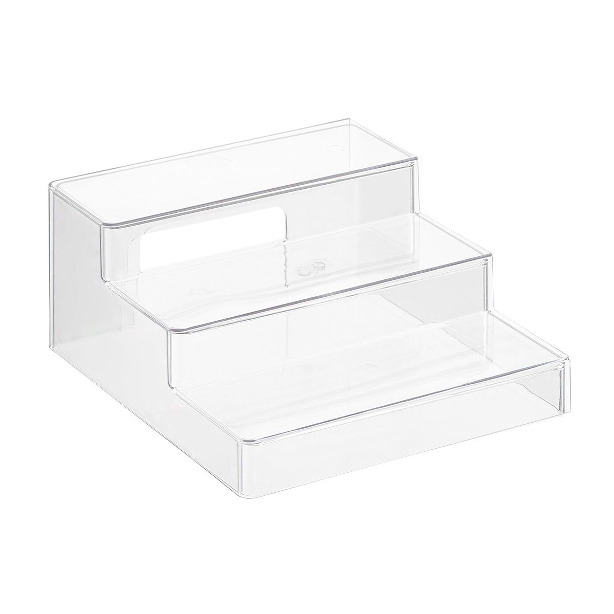 THE HOME EDIT 3-Tier Expandable Shelf Clear | The Container Store