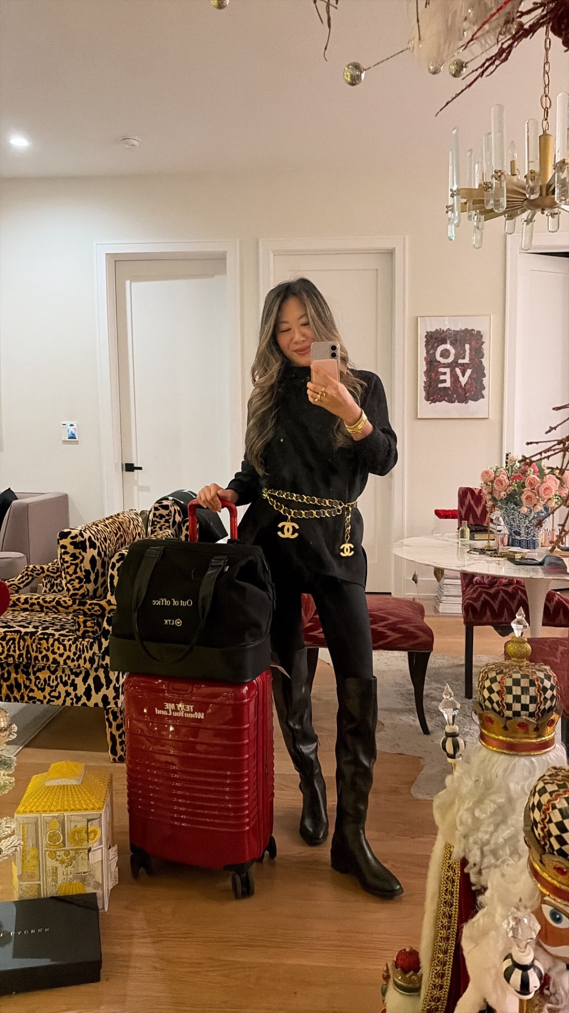 Outfit of the day. Travel day. Fav luggage. Amazing fit. Size small 

#LTKdayinmylife #LTKHoliday #LTKootd