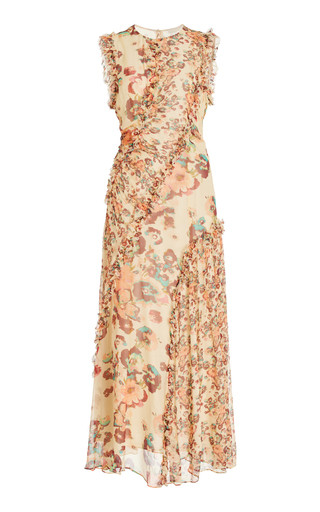 Avrelie Printed Silk Maxi Dress | Moda Operandi (Global)