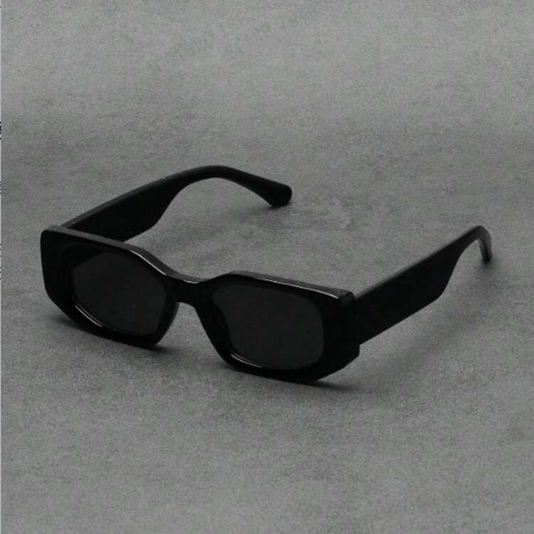 1 Stück Schwarze Rechteckige Modebrillen, Luxus Rahmen Modebrillen, Einfache Brillen, Designer Mit Dickem Rahmen, Modebrillen Für Den Alltag | SHEIN