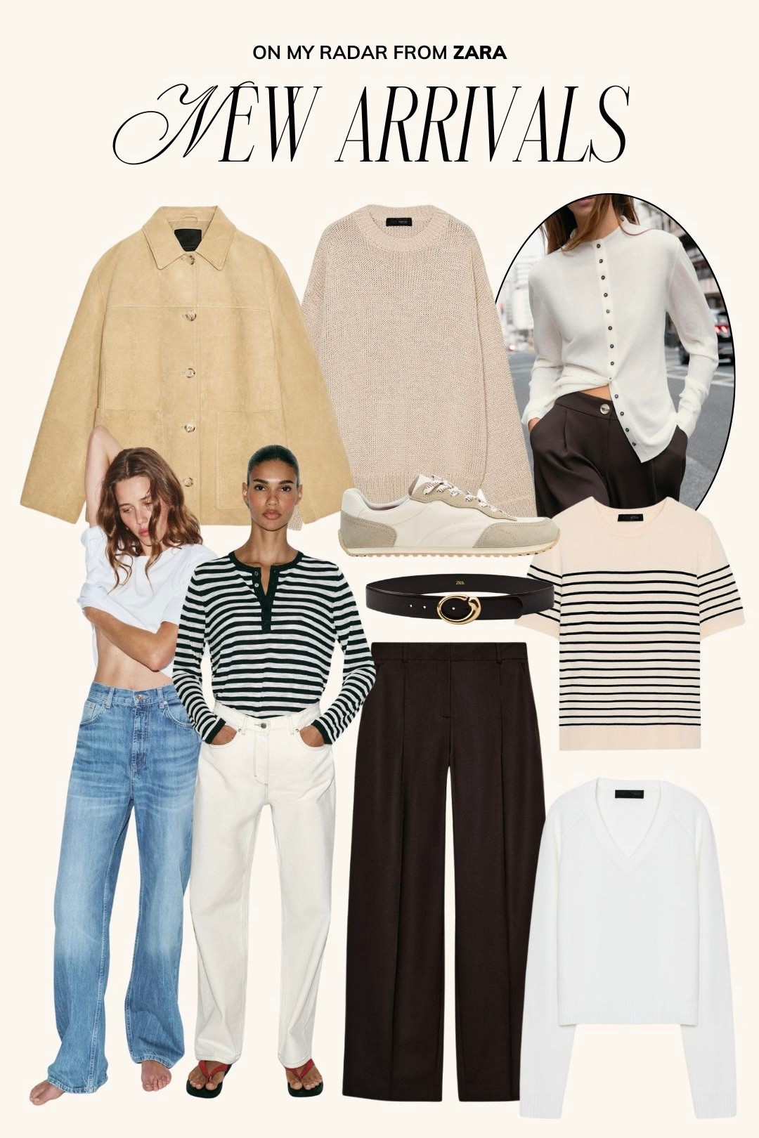 Zara New Arrivals | spring arrivals, Zara finds, Zara haul, staple jeans, staple pants, light jackets, spring staples, spring capsule wardrobe 

#LTKootd #LTKWorkwear #LTKSeasonal