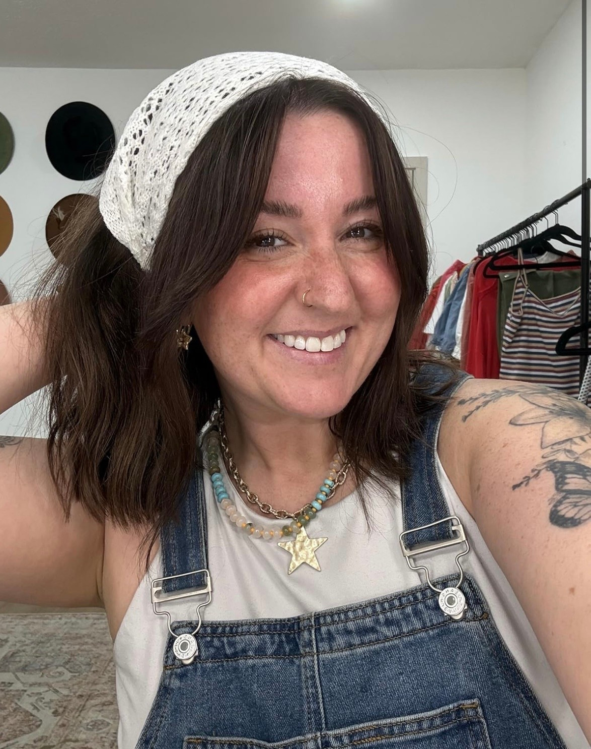 Love these crochet headbands! They're perfect for adding a stylish touch to any outfit whether its hairwash day or you just simply need a quick style!

#LTKselfcare #LTKBeauty